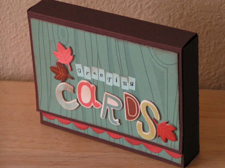 * Color Me Miki * NOV Guest Designer -- Card Box