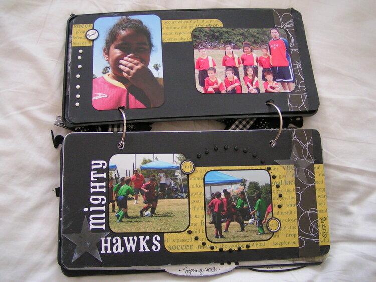 LUV 2 PLAY Soccer Book MIGHTY HAWKS