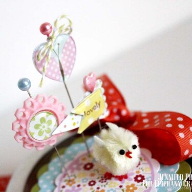 Sweet Easter Treat Tin by Jennifer Priest for *Epiphany Crafts DT*
