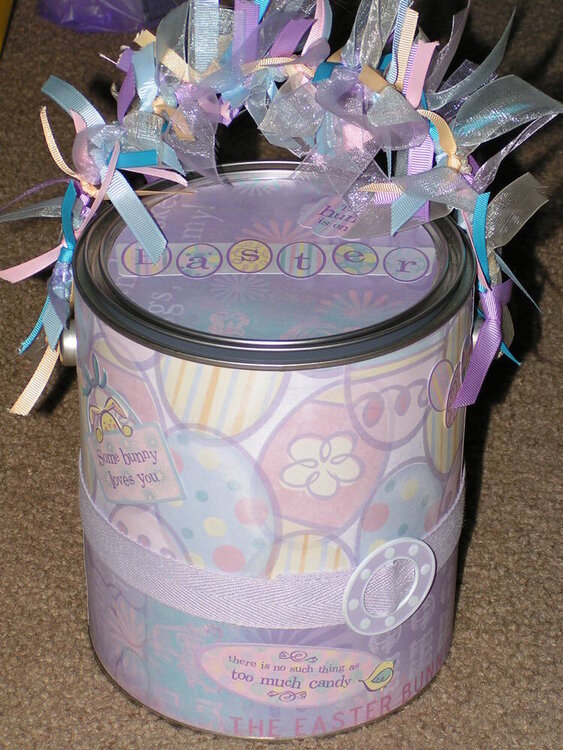 Easter Paint Can