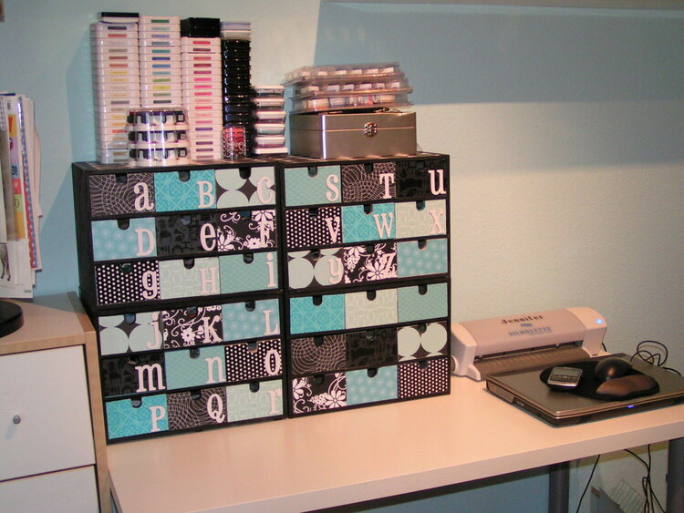 Alpha Storage -- Altered FIRA Boxes from IKEA