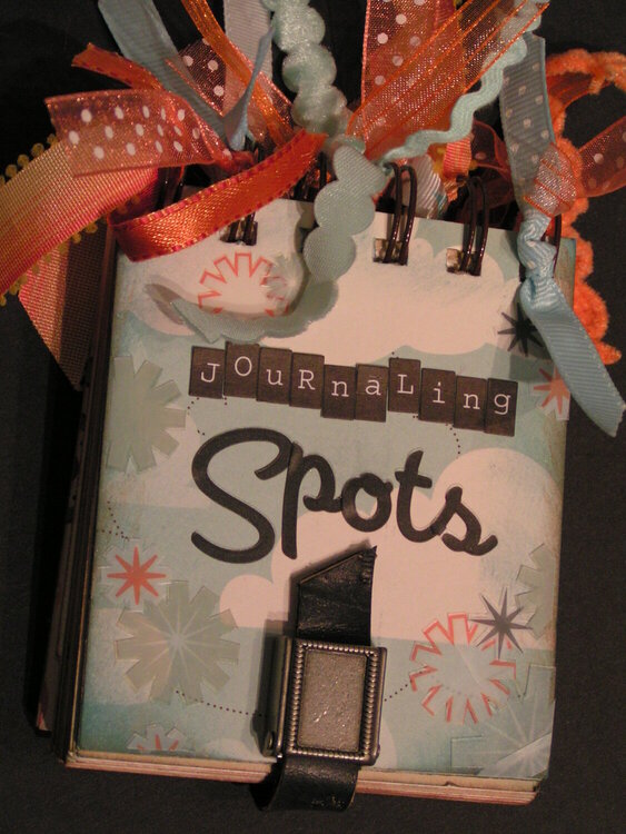 Journaling Spots Mini Book *ZUTTER Bind-It-All DT*