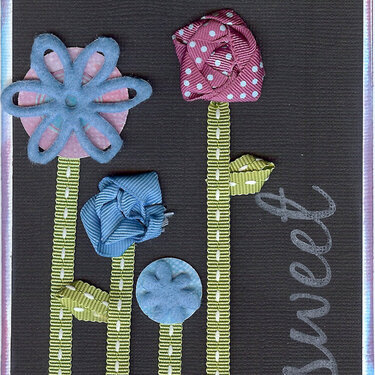 &quot;Sweet&quot; Card from Flower Power Class
