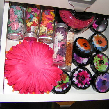 Organization for embellishments