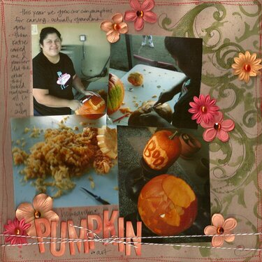 &quot;Homegrown Pumpkin Artist&quot; for Tattered Angels Educator Blog Jan 2010