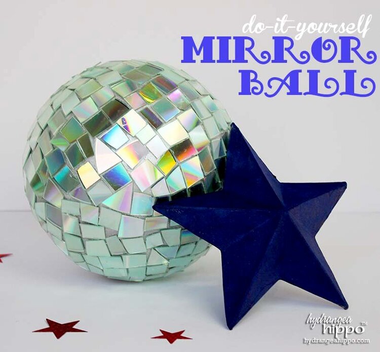 DIY Mirror Ball with Smoothfoam