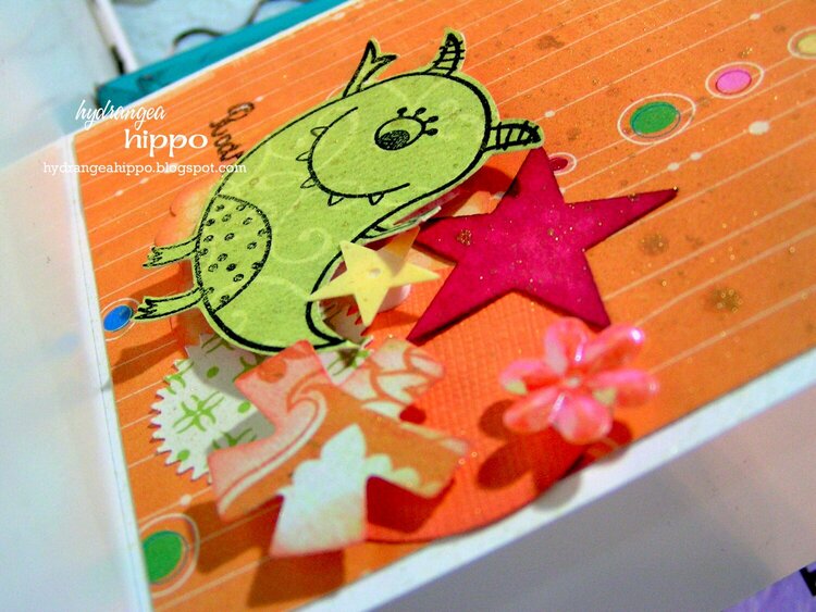 Roar- For the Lawn Fawn Hearts Cards 4 Kids Blog Hop