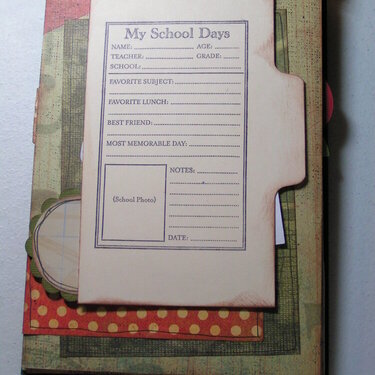 &quot;School Days&quot; and &quot;Back 2 School&quot; Class Samples - PAGE 6 with flaps down