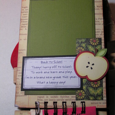 &quot;School Days&quot; and &quot;Back 2 School&quot; Class Samples - PAGE 7 with flaps down