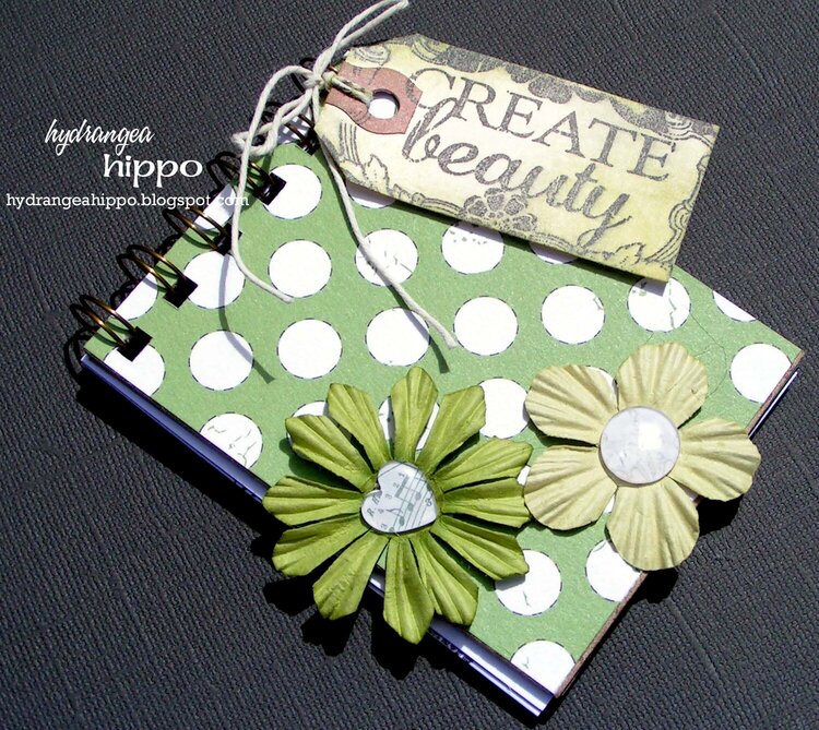 Create Beauty Mini Book * Zutter Bind It All * Epiphany Crafts * Donna Salazar Products * Paper Trunk