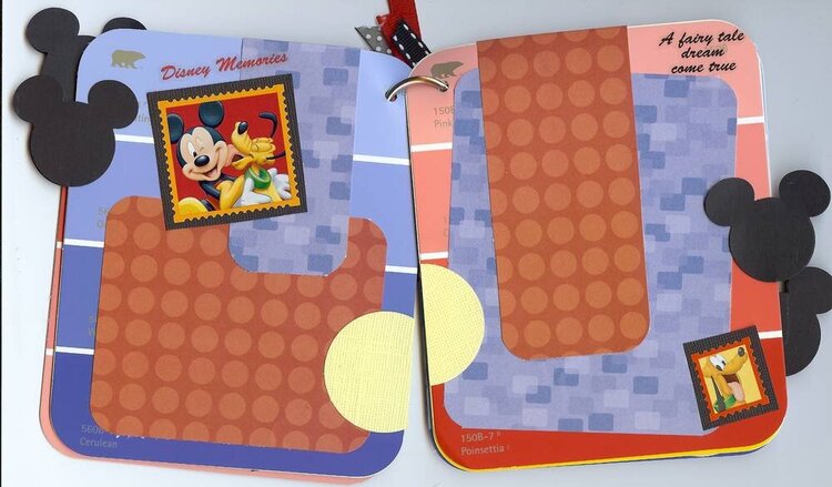 Disney Paint Chip Book