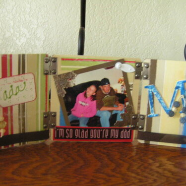 Fathers Day Gift from the Kids! Coaster Photo Frame