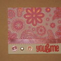 you and me card