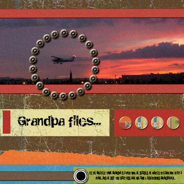 Grandpa Flies...