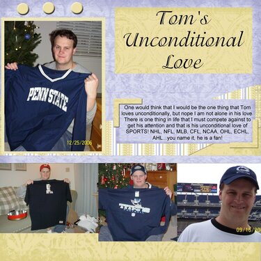 Tom&#039;s Unconditional Love