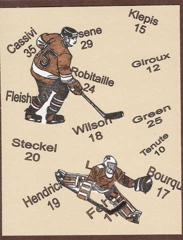 Calder Cup Cookout Card