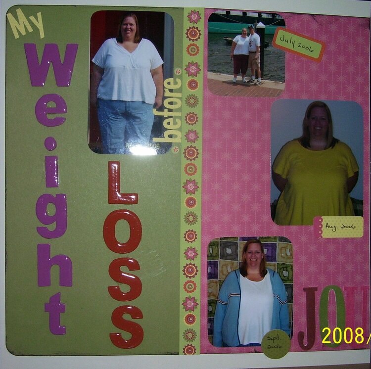 My Weight Loss Journey - Page 1