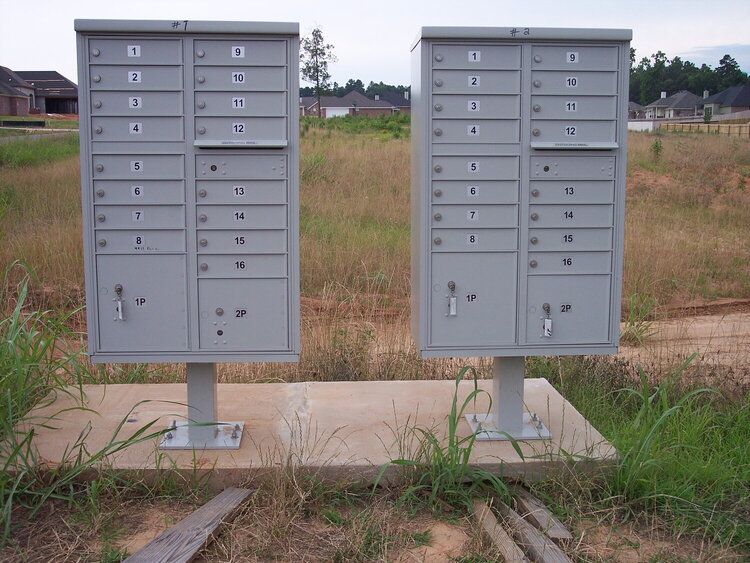 Mini #10 unusual  mail box?