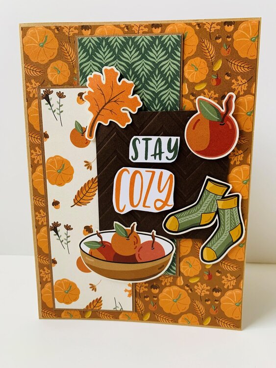 Reminisce Cozy Fall Collection Cards