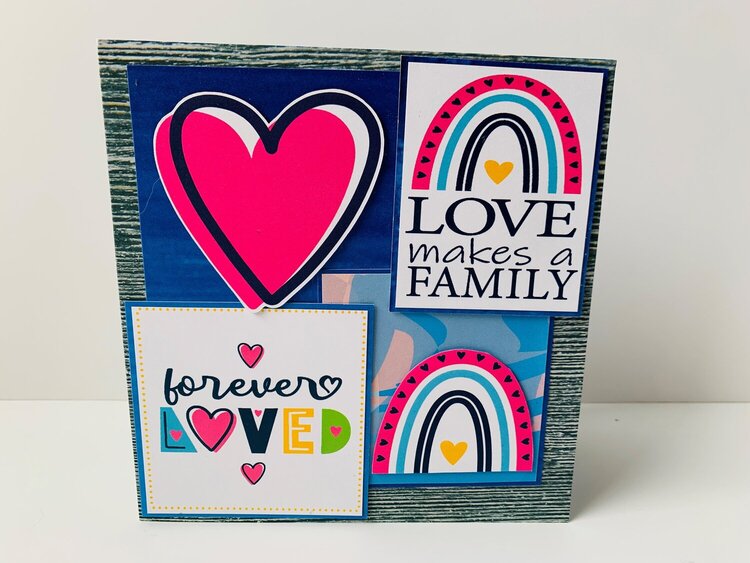 Reminisce Love Makes A Family Cards