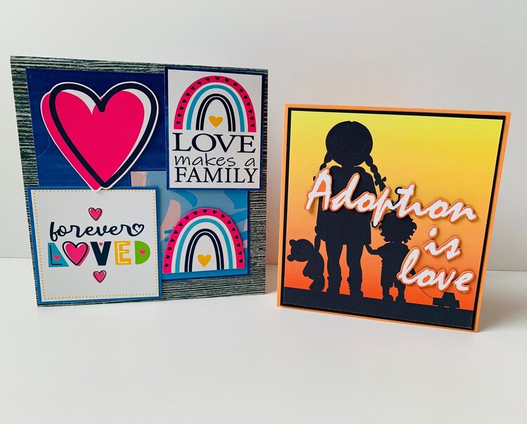 Reminisce Love Makes A Family Cards