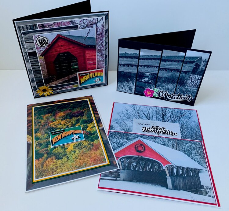 Covered Bridges Collection Cards