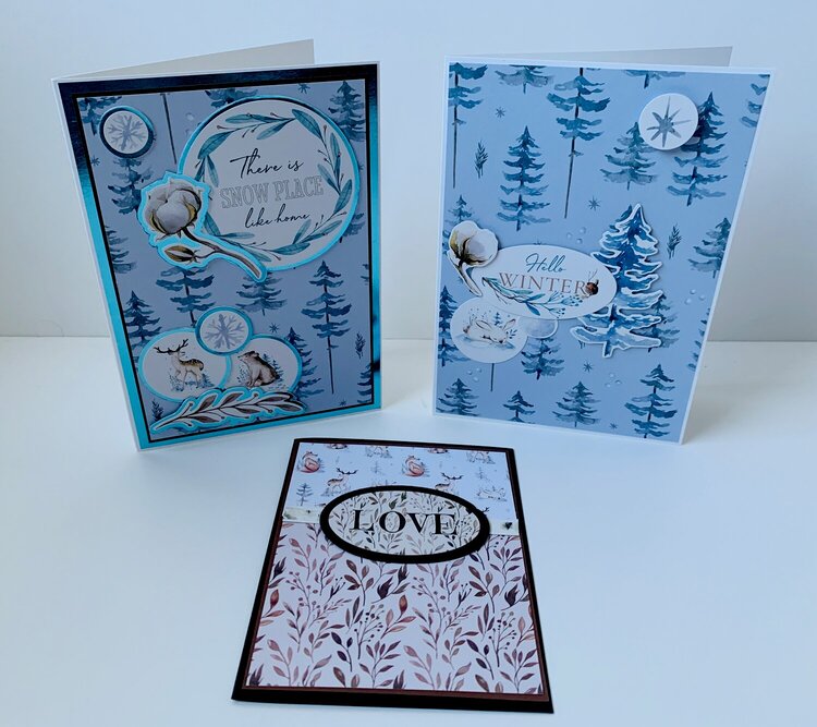 Cozy Winter Collection Cards
