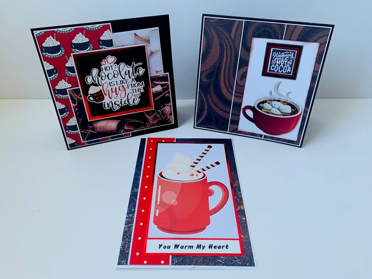 Reminisce Hot Cocoa Collection Cards