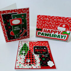 Happy Pawlidays 12x12 Sticker - Reminisce - Summer 2023