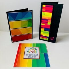 Reminisce It's A Colorful Life Collection Cards