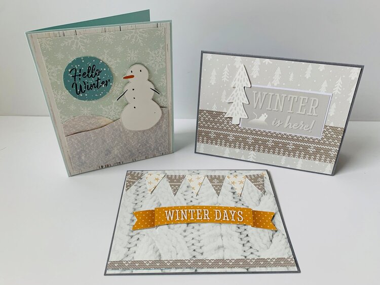 Reminisce My First Snow Collection Cards