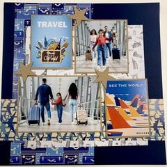 Reminisce Around the World Collection Layout