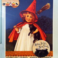 Reminisce Hallowe'en Card