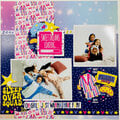 Reminisce Pajama Party Collection Layout