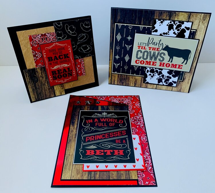 Reminisce Trading Post Collection Cards