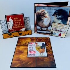 Reminisce Chicken Life Collection Cards