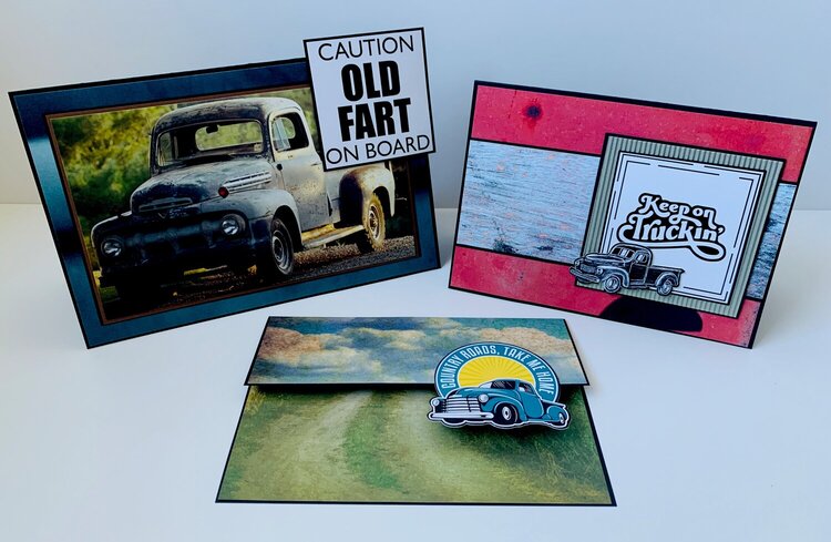 Reminisce Vintage Trucks Collection Cards