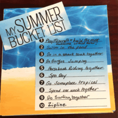 My Summer Bucket List!