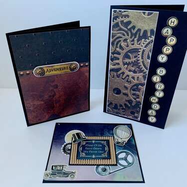 Reminisce Splendid Steampunk Collection Cards