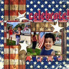 Star Spangled Spectacular 12x12 Layout