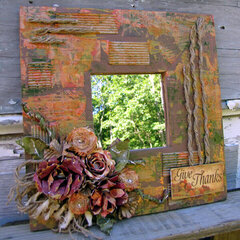 Reminisce Autumn Harvest Mirror Decor