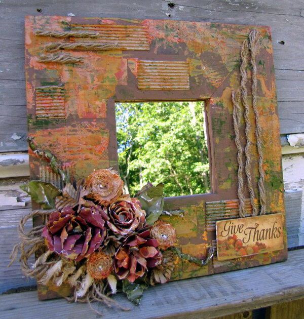 Reminisce Autumn Harvest Mirror Decor