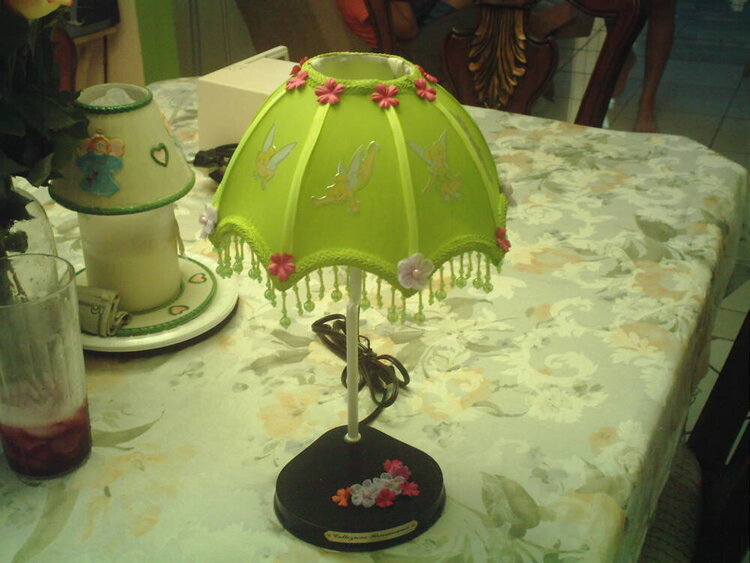 Tinkerbell lampshade