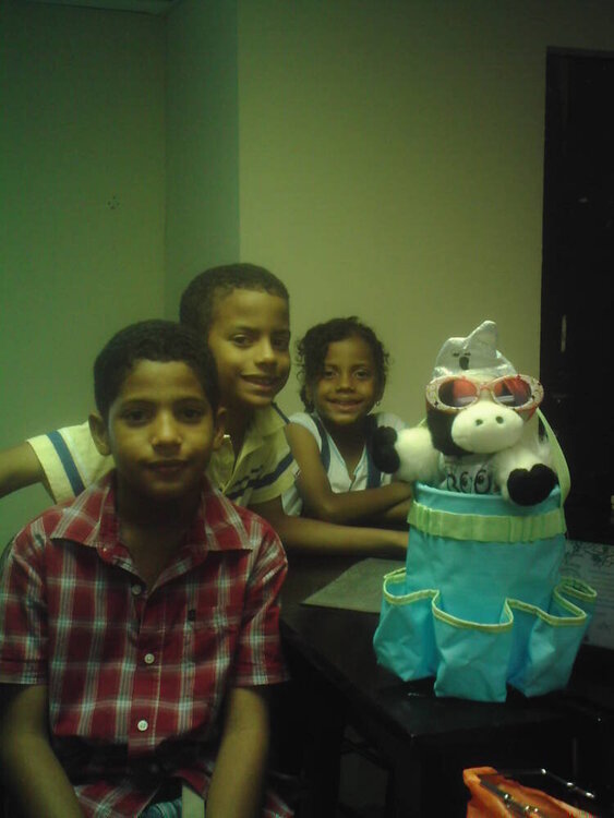 muumy con mis hijos