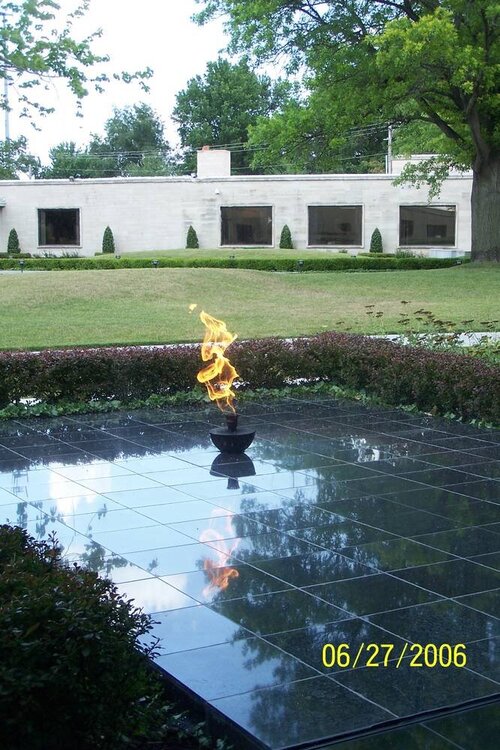 Freedom Flame at Truman Library