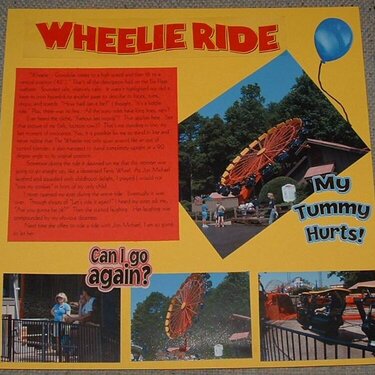 Wheelie Ride, Six Flags