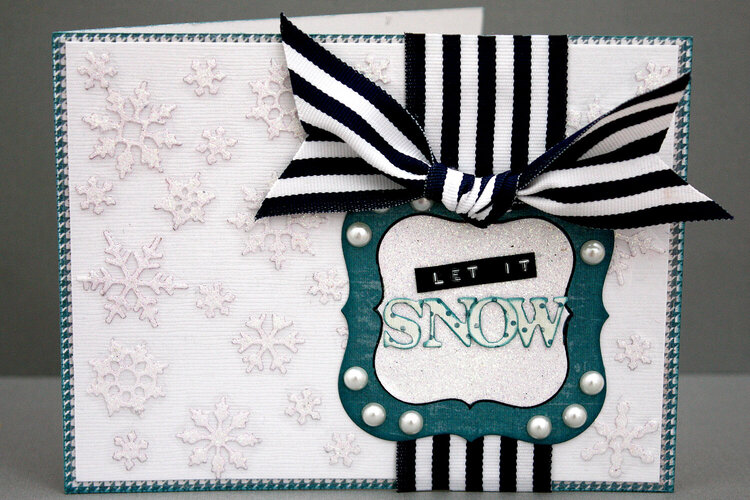 Let It Snow Card *Cheery Lynn Designs*