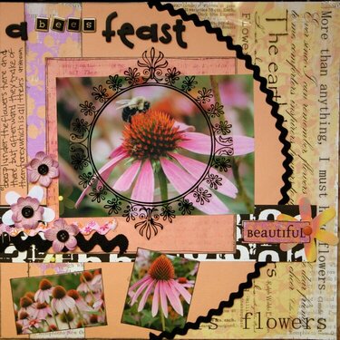 A Bee&#039;s Feast *serendipityscrapbooks DT*