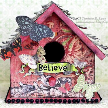 Believe Birdhouse *Cheery Lynn Designs*