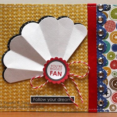 Your Biggest Fan Card *Cheery Lynn Designs*